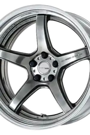 Work T5R 2P 5x100 18x10.0 +45 GT SILVER Next Day Delivery