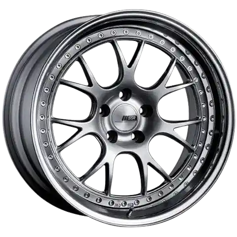SSR Professor MS3 5x120 18X8.5+0 HP Disk Titan Silver New Release