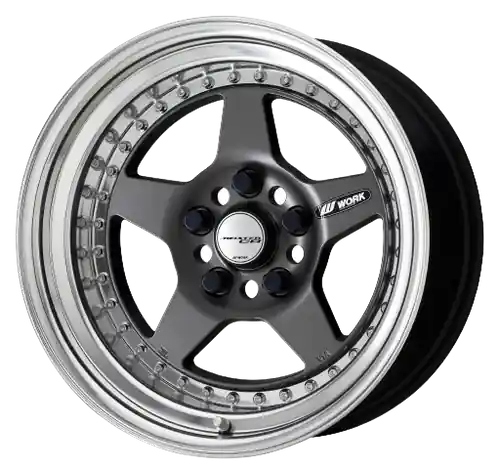 Certified Work Meister Cr01 4x100 16x9+-28 A Disk Matte Gunmetal