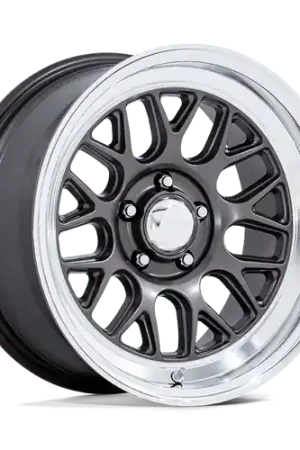 In Demand American Racing Vintage VN516 G-FORCE 5X120.65 20x10 +6 MATTE ANTHRACITE W/ DIAMOND CUT LIP