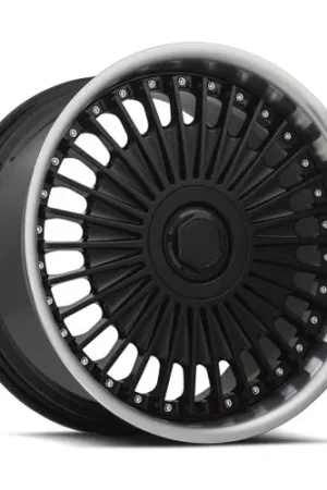 Hassle-Free Returns MRR VP4 5x112 20x8.5 +25 Black Machined Lip