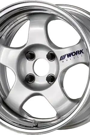 Work Meister S1 2P 5x114.3 15x9+0 R Disk Silver Final Sale