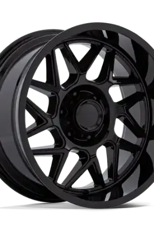 Moto Metal MO812 TURBINE 8X170 20x10 -18 GLOSS BLACK Free Returns