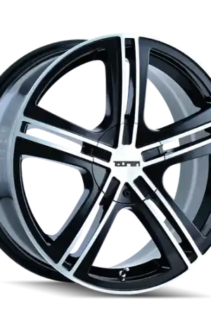 In Demand TOUREN TR62 3262 5x100/5x114.3 17x7 +40 GLOSS BLACK MACHINED