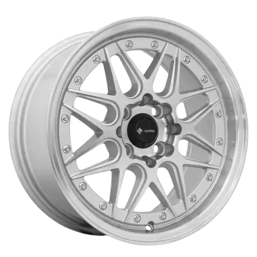 Sale Vors VR7 4x98 16x7 +38 Silver Machine Face Lip Chrome Rivet