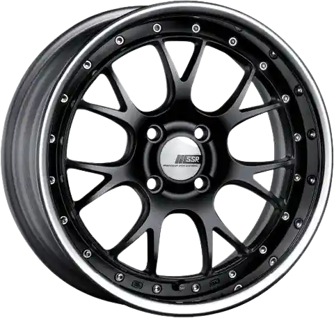 SSR Professor MS3R 5x112 17X11.5 5 SL Disk Flat Black Deal