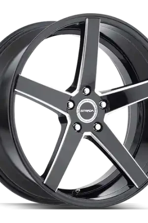 Flash Sale Strada Perfetto 6x139.7 24x10 +24 Gloss Black Milled