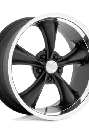 Trending American Racing Vintage VN338 BOSS TT 5X120 20X8.5 +28 TEXTURED BLACK W/ DIAMOND CUT LIP