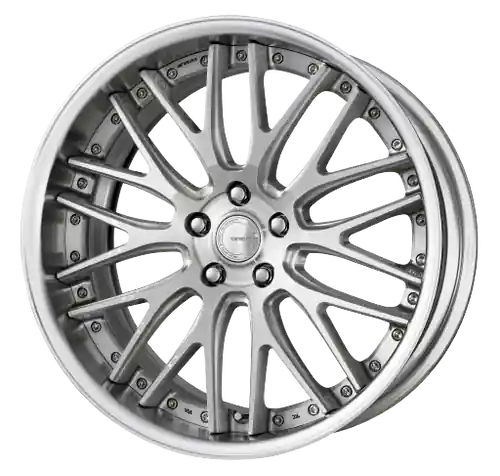 Big Sale Work Gnosis Gr204 5x114.3 21x11+30 R Disk Brush Silver Clear