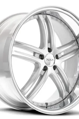 Exclusive Offer XIX Wheels XIX 15 5x112 22x9 +35 Silver Machined with Stainless Steel Lip