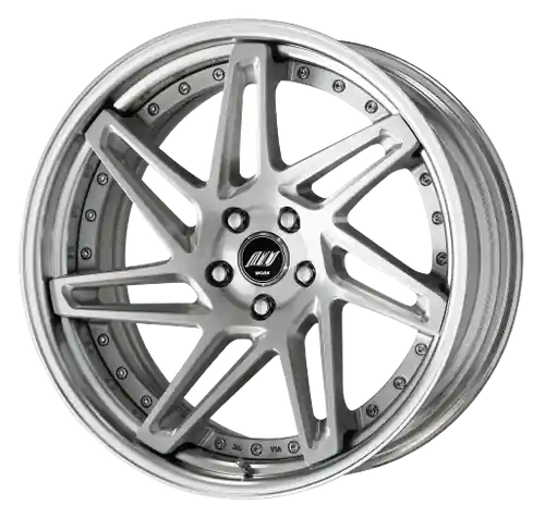 Work Zeast st3 5x100 20x9.5+0 O Disk Brush Silver Clear Fan Favorite