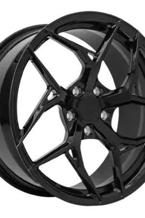 Buy Online MRR Forged F10 5x120 19x8.5  +38 Gloss Black fit Corvette C8 ( rear: FF1020A152048L )