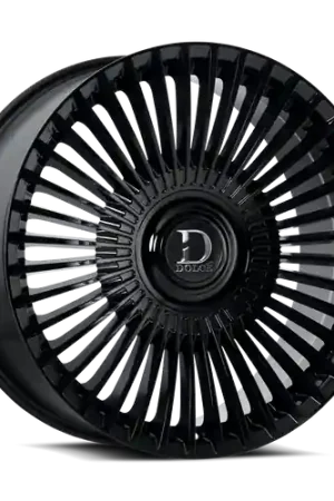 DOLCE LUXURY TRENTO 5x112/5x114.3 22x10.5 +40 Glossy Black Cheap