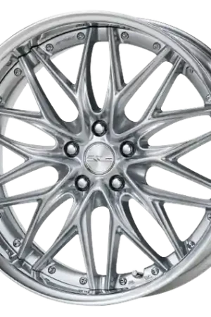 Work Schwert Quell 5x120 20x12.5+45 A Disk Silky Rich Silver Holiday Sale