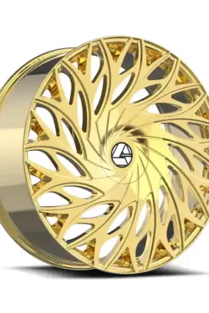 Bargain Azara AZA-525 5x115/5x120 24x9 +15 Nano Gold