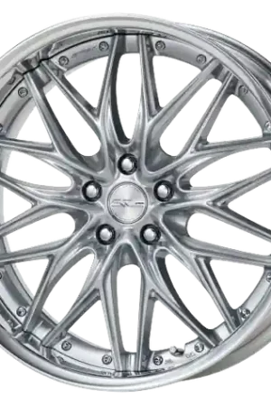 Work Schwert Quell 5x120.65 20x12+45 O Disk Silky Rich Silver Cheap