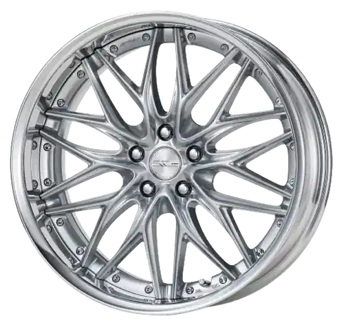 Work Schwert Quell 5x120.65 20x12+45 O Disk Silky Rich Silver Cheap