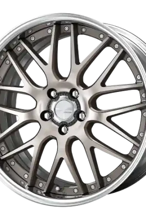 Work Lanvec Lm1 5x100 18x12.5+38 A Disk Trans Gray Polish Price Drop