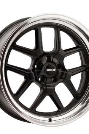 Ridler 610 5x127 20x10+0 Matte Black/Polished Lip Top Pick