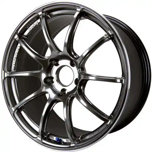 Advan Racing RZII 5x114.3 17x8.0 +45 RACING HYPER BLACK & RING In Demand