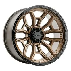 Ultra 126BZ Warmonger 6 6X135 20x9 +18 Bronze w/Gloss Black Lip Weekend Sale