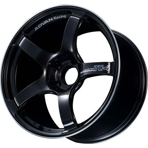 Handmade Advan Racing TC4 5x112 18x10.0 +32 BLACK GUNMETALLIC & RING
