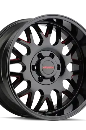 Mega Sale Mayhem Tripwire 8110 5x139.7 20x9+0 Black W/Prism Red