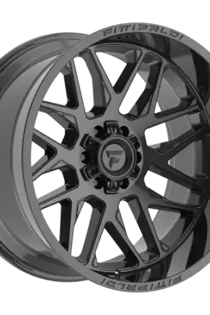 Fittipaldi Offroad FA19B 6X135/6x139.7 20x12 -44 Gloss Black Weekend Sale