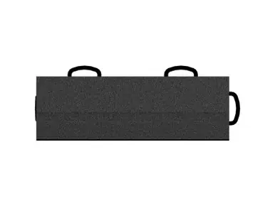 Top Pick WeatherTech TechFloor - 2in X 6in Border - Black **Order in Qtys of 4 - 51B26 BK