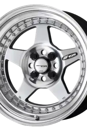 Work Meister Cr01 4x100 15x9.5+3 A Disk Bright Buff Finish Top Rated