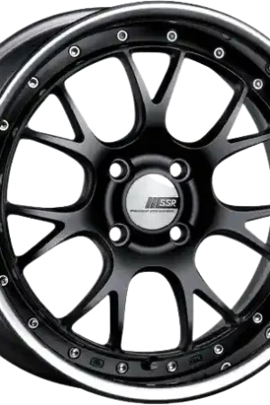 SSR Professor MS3R 5x112 17X7 11 SL Disk Flat Black Brand New