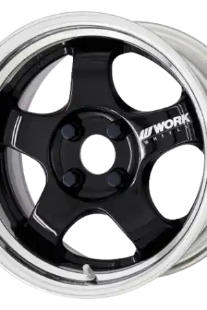 Work Meister S1 2P 5x120 15x6.5+22 A Disk Black Direct From Manufacturer