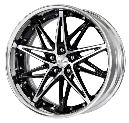 Work Schwert Sg1 5x114.3 21x12.5+30 R Disk Black Cut Clear Instant Buy