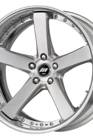 Work Zeast Black Label Bst2 5x114.3 19x10.5+45 R Disk Brush Silver Clear Authentic