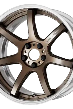 Work T7r 2P 5x105 18x10.0 +18 Matte Bronze Fan Favorite