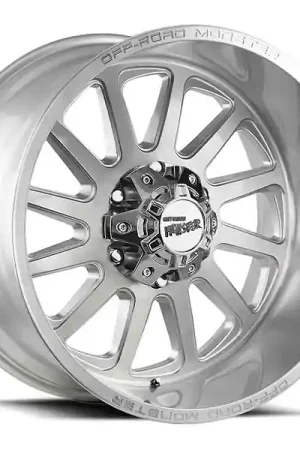 17" Off Road Monster Wheels M17 Siver Brushed Face Rims Special Offer