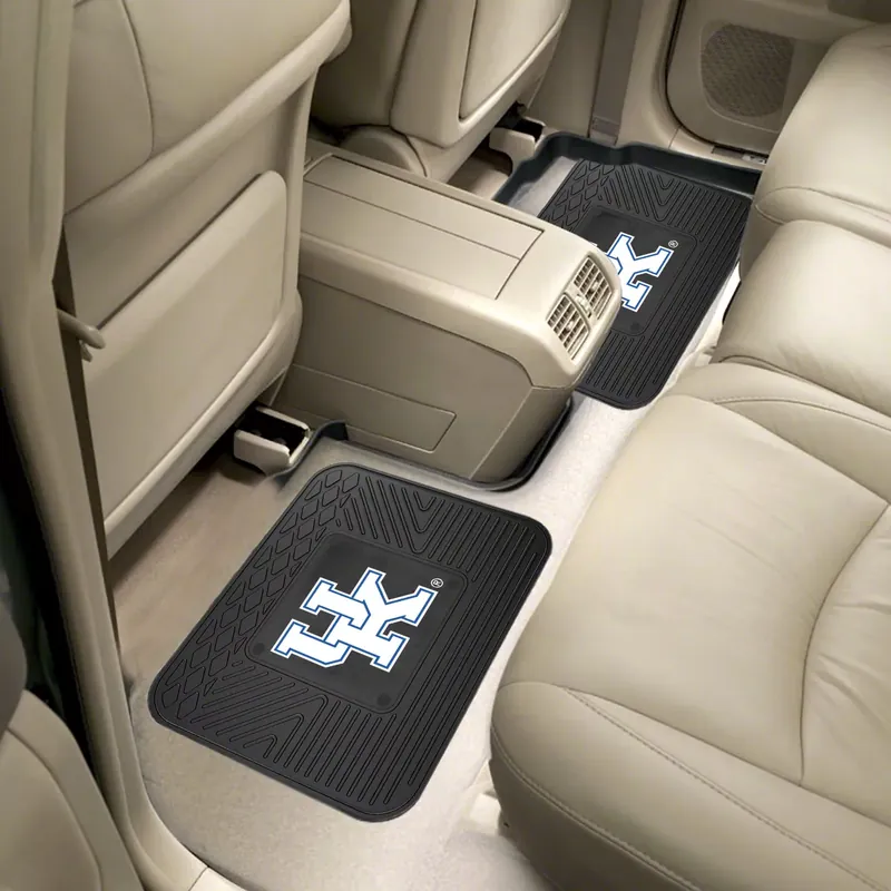 Molded Rear Floor Mats with University of Kentucky Logo Big Sale