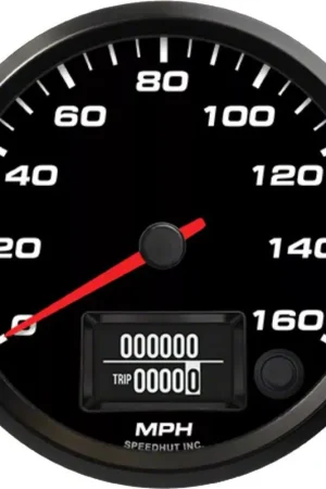 Speedhut EV Series Orion 4-1/2-Inch Speedometer Gauge; 160 MPH Must Have