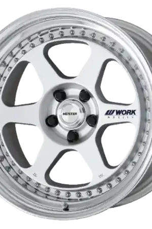 Work Meister L1 3P 5x120 18x10+44 A Disk Matte Silver Handmade