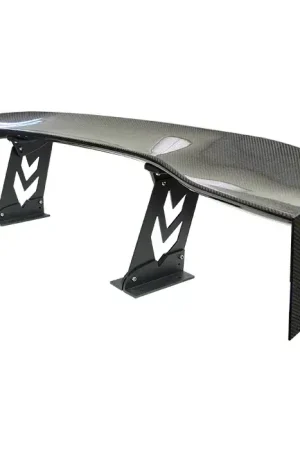 Order Now NRG Innovations 59-Inch Rear Spoiler; Carbon Fiber