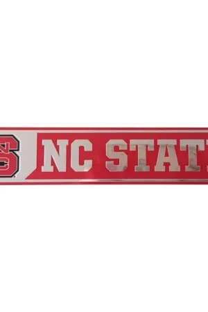 NC State University Embossed Emblems; Red Special Discount
