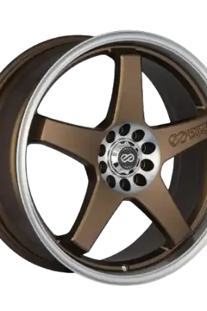 Popular Enkei EV5 5x100/114.3 17x7+45 Matte Bronze w/ Machined LIp