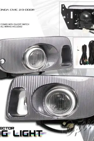 Honda Civic Option Racing Fog Light Kit - 28-20178 Brand New