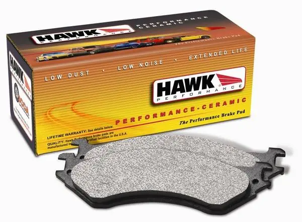Order Now Porsche 911 Hawk Performance Ceramic Brake Pads - HB141Z650