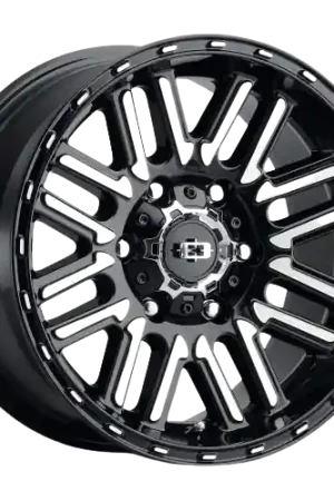 Authentic Vision Off-Road 348 Nexus 5x127 15x7.5-12 Gloss Black Machined Face