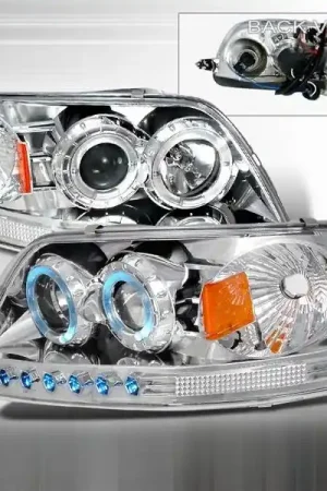Hot Picks Ford F150 Custom Disco Projector Headlights - 1PC - 2LHP-F15097-YD