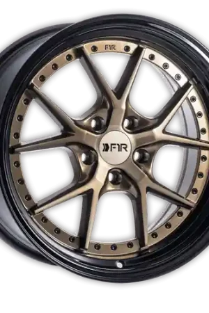 Brand New F1R F105 5X114.3 19x8.5 +35 Bronze/Black Lip
