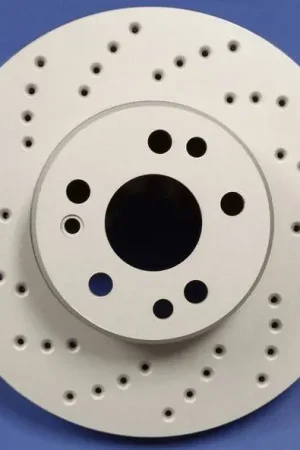 Budget Chrysler Sebring SP Performance Cross Drilled Rear Rotors - C53-036