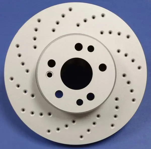 Budget Chrysler Sebring SP Performance Cross Drilled Rear Rotors - C53-036