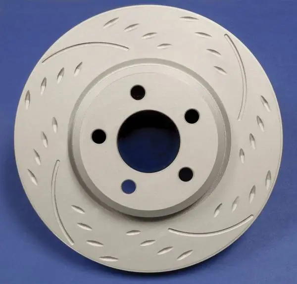 Mitsubishi Lancer SP Performance Diamond Slot Vented Front Rotors - D53-99 Editor’s Pick